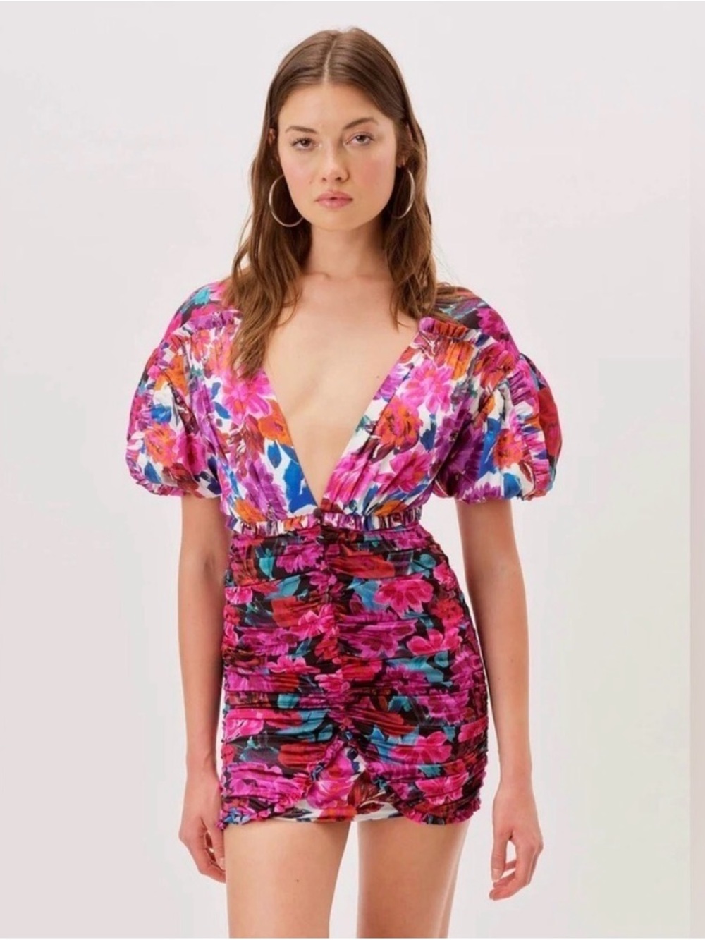 For Love & Lemons Cassandra Mini Dress | Size Small
